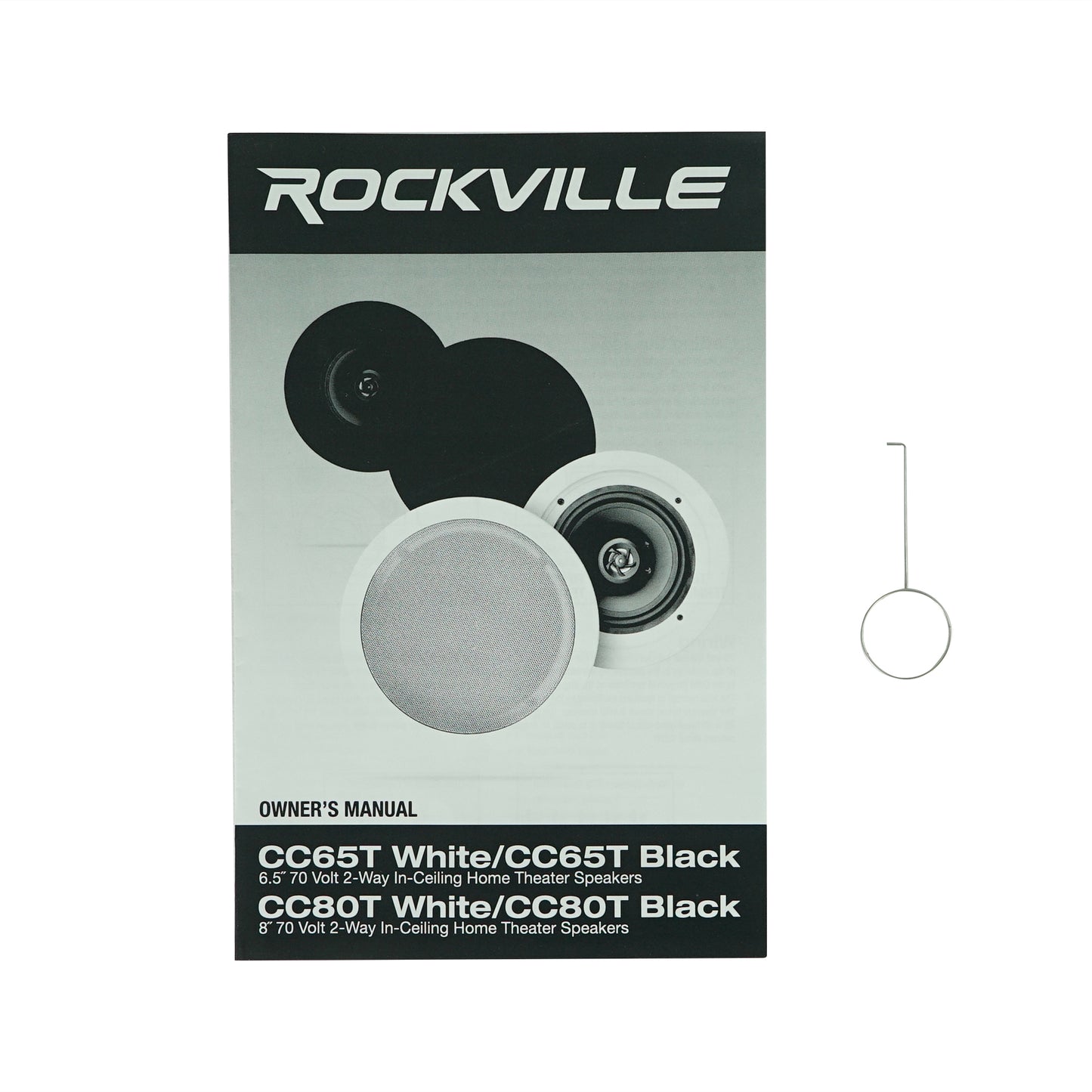 CC65T Black 20-Pack + RCS350-6 6-Zone 350W Amp Bundle