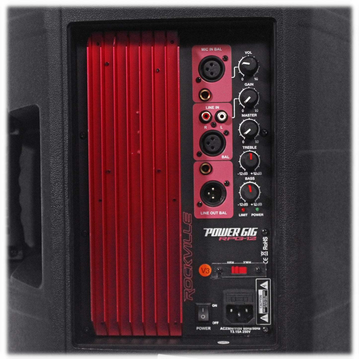 RPG12 4-Pack + RBG15S Subwoofer Bundle