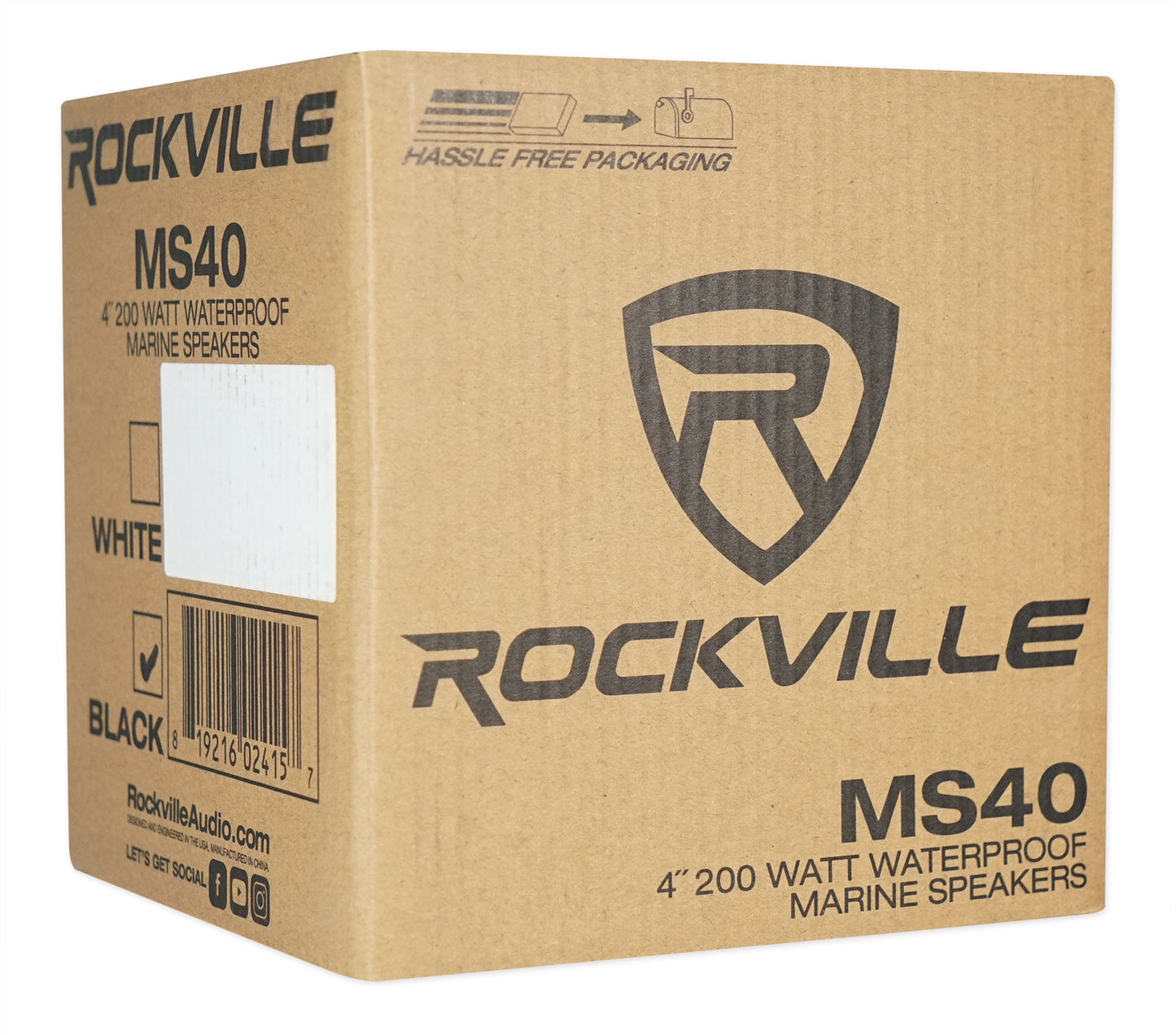 2-Pair MS40B+2-Pair 40KMMTES+MAC40W BOAT