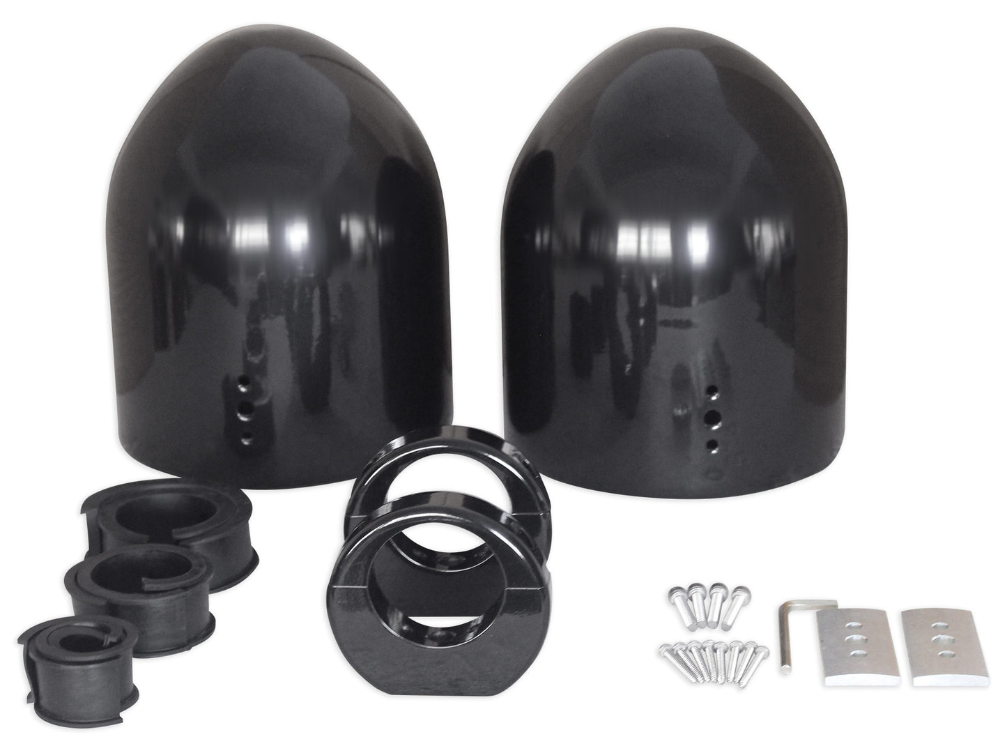 MAC90B 8" Black Speaker Pods + MAC360B Swivel RZR/ATV/UTV Bundle