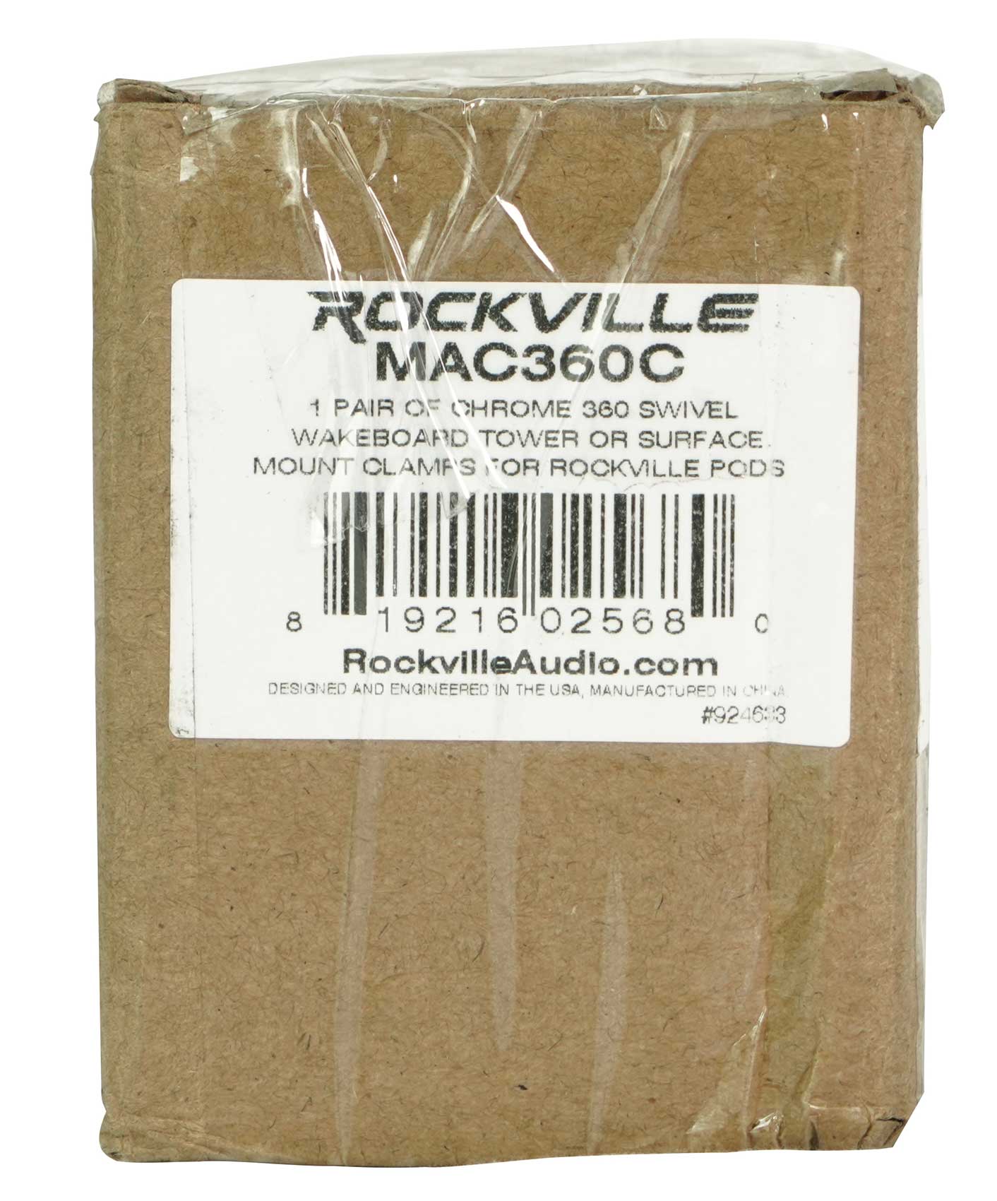 MAC90S 8" Silver Speaker Pods + MAC360C Surface Mount Bundle