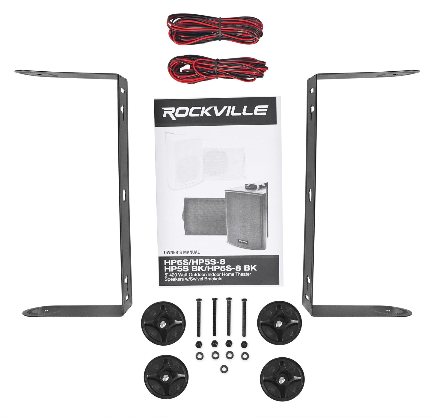 BluTube LED + HP5S-8 BK 2-Pack + Rock Shaker 8 Bundle