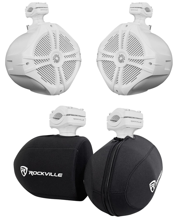 RWB70W White + RWBC 6.5" Covers Bundle