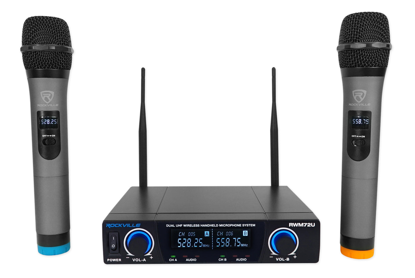 Mackie ProFX16v3 16-Channel 4-Bus Effects Mixer w/USB+Dual Wireless UHF Mics