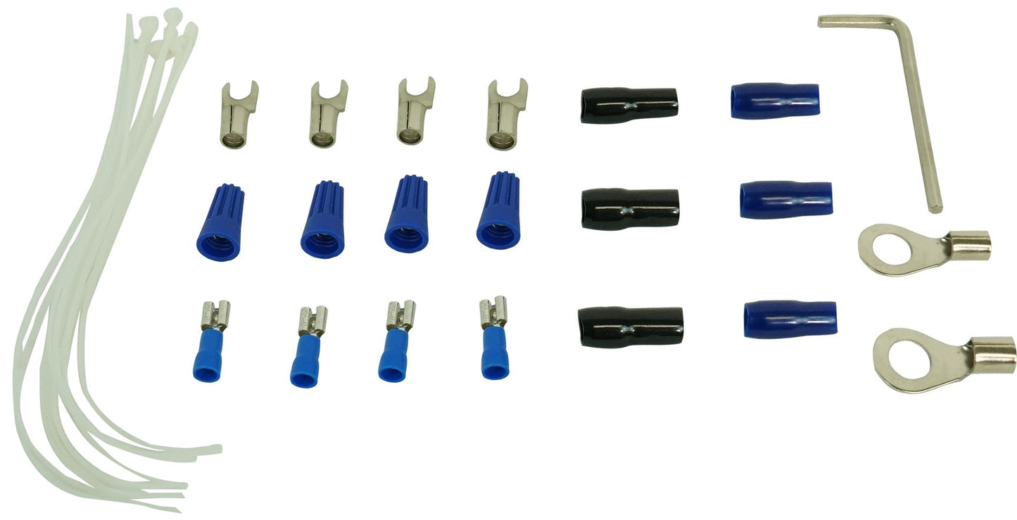 WB65KLS Black 2-Pack + RXM‑S20 4‑Ch Amp + OFC Install Kit Bundle