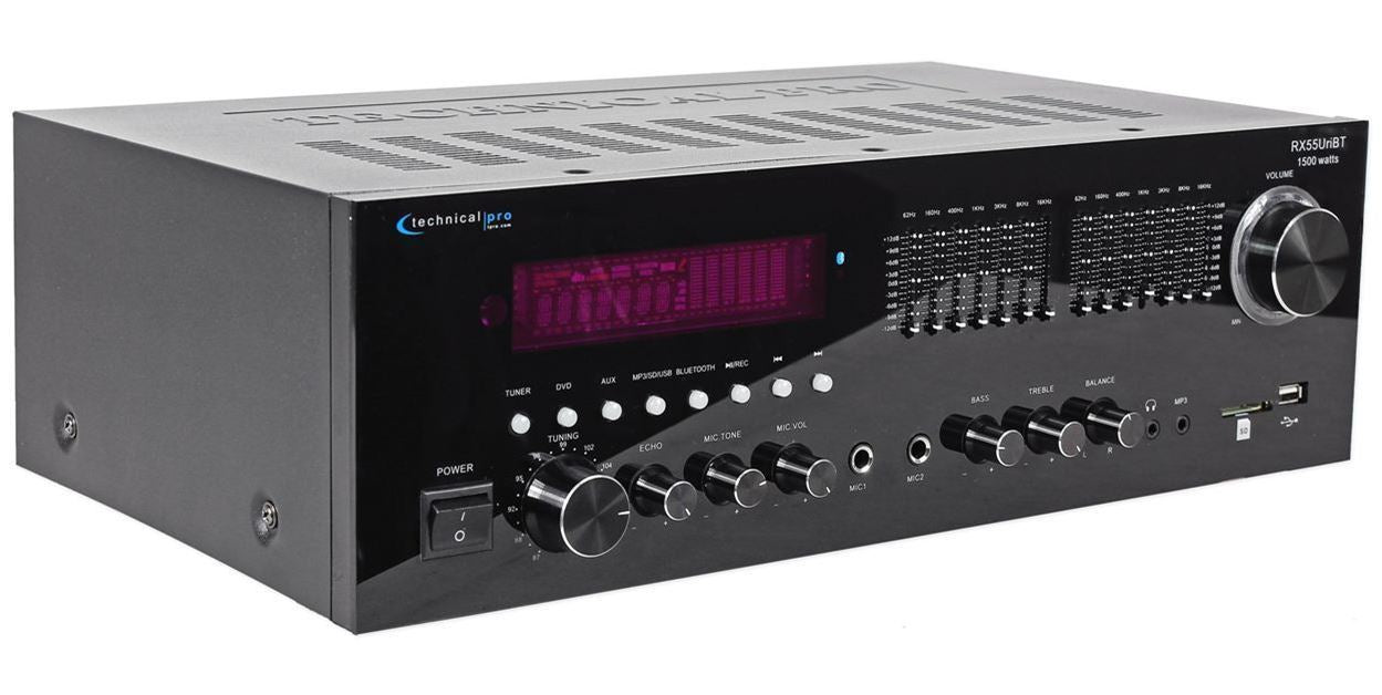 RSG10 2-Pack + RX55URIBT Receiver Bundle