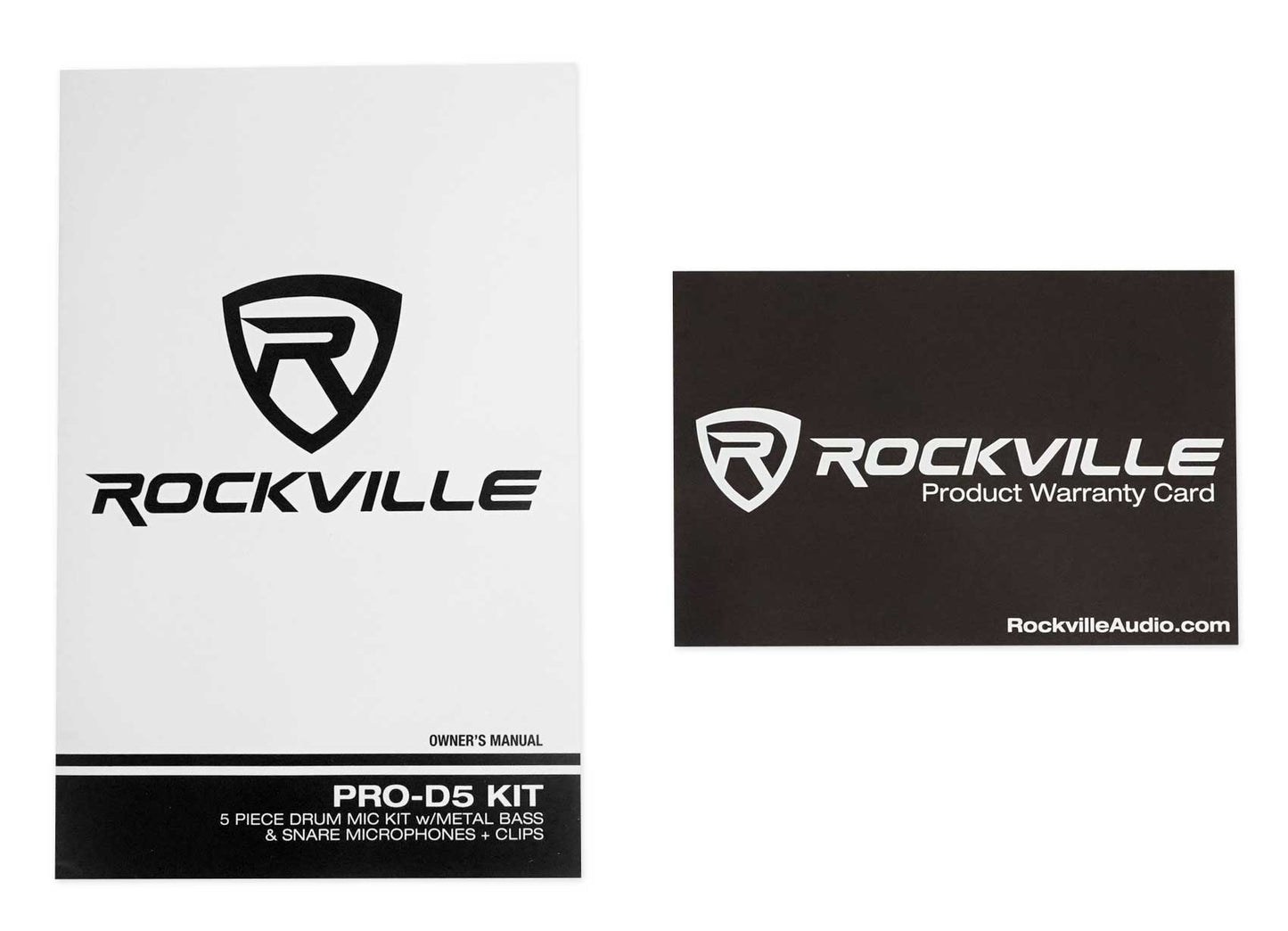 PRO‑D5 Drum Mic Kit + XLR Cables 5-Pack Bundle