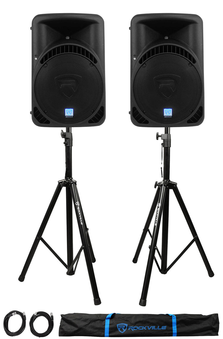 RPG15BT V2 2-Pack + Adjustable Tripod Stands Bundle