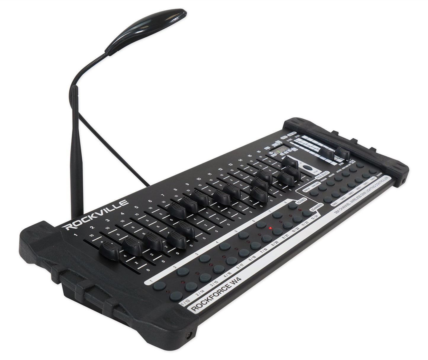 BEST STRIP 60 Black 2-Pack + ROCKFORCE W4 DMX Controller Bundle