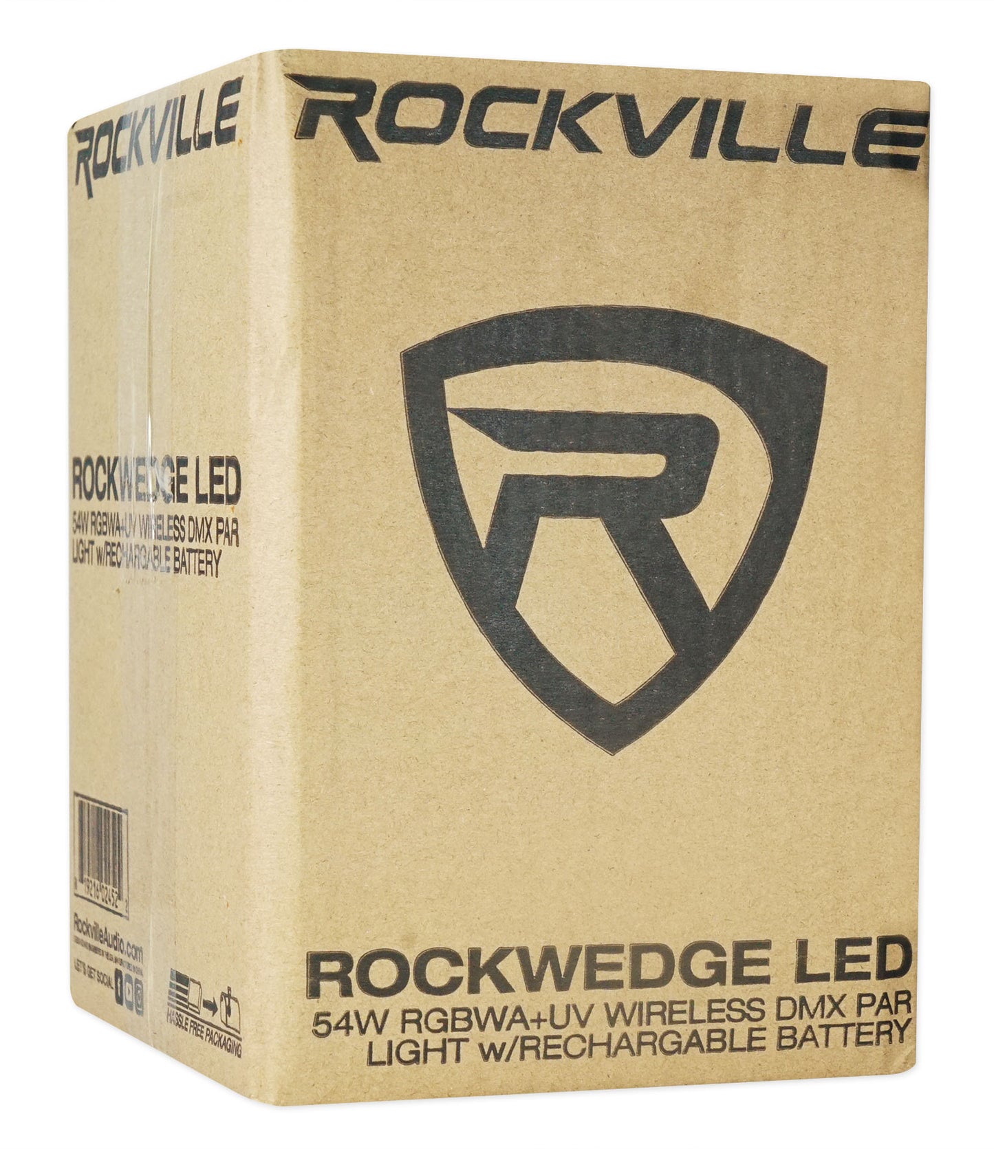 RockWedge LED 6-Pack + ROCKFORCE W4 Controller Bundle