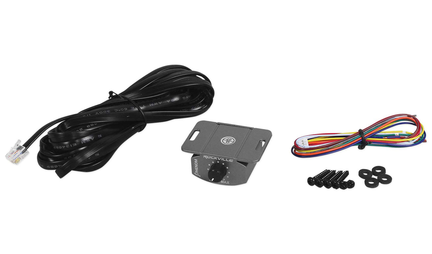 RXH‑F5 + 0‑Gauge Amp Kit + (2) 17' RCA Bundle