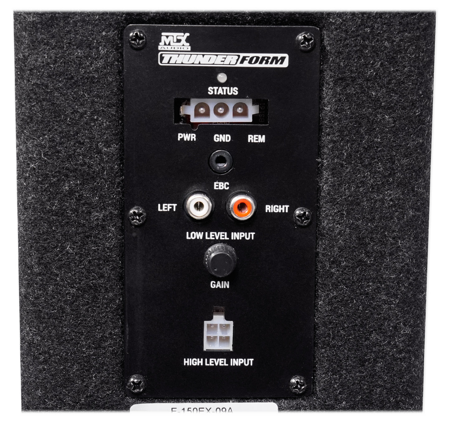 10 inch MTX Subwoofer+Sealed Sub Enclosure For 09-15 Ford F-150 Super Cab+ROCKBAR