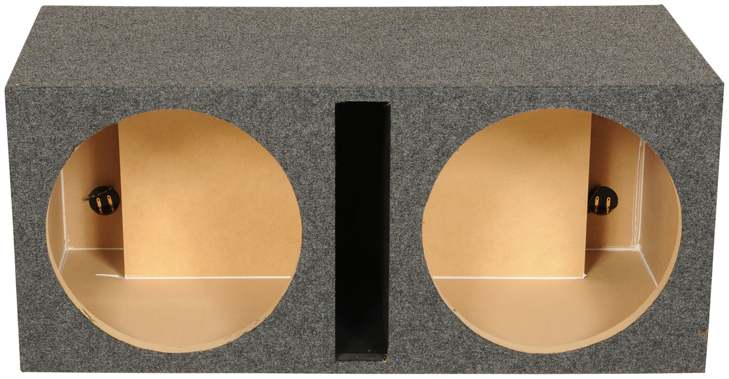 K9 Series 15" D2 Subwoofer 2-Pack + Dual 15" Vented Enclosure Bundle
