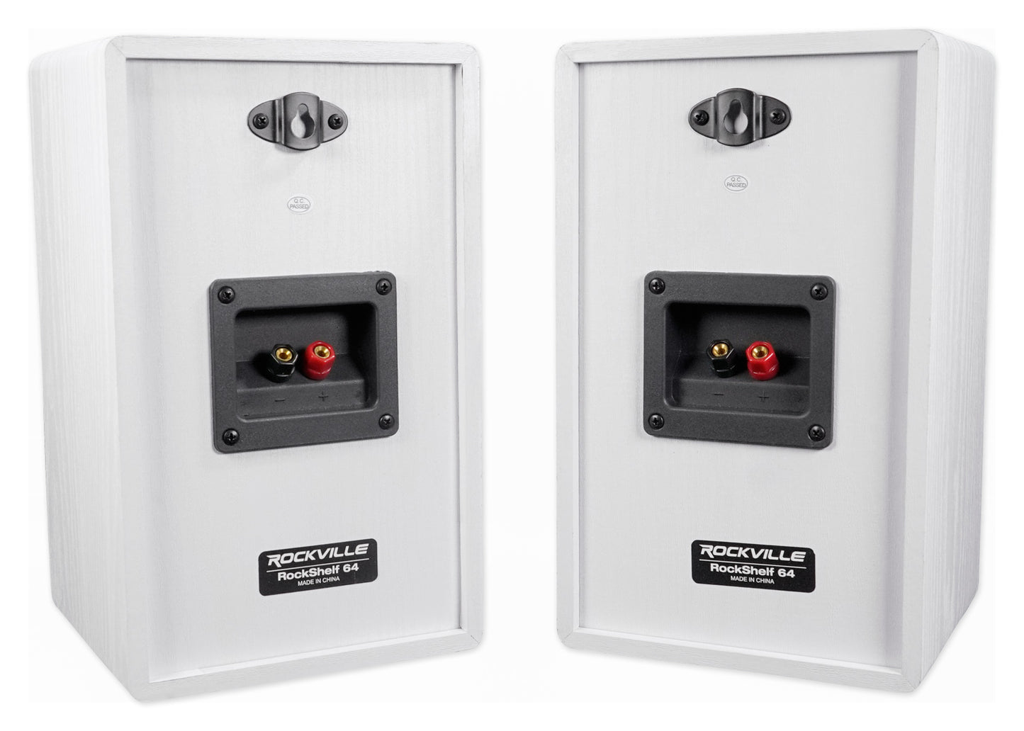 RockShelf 64W White + RS21W Stands Bundle