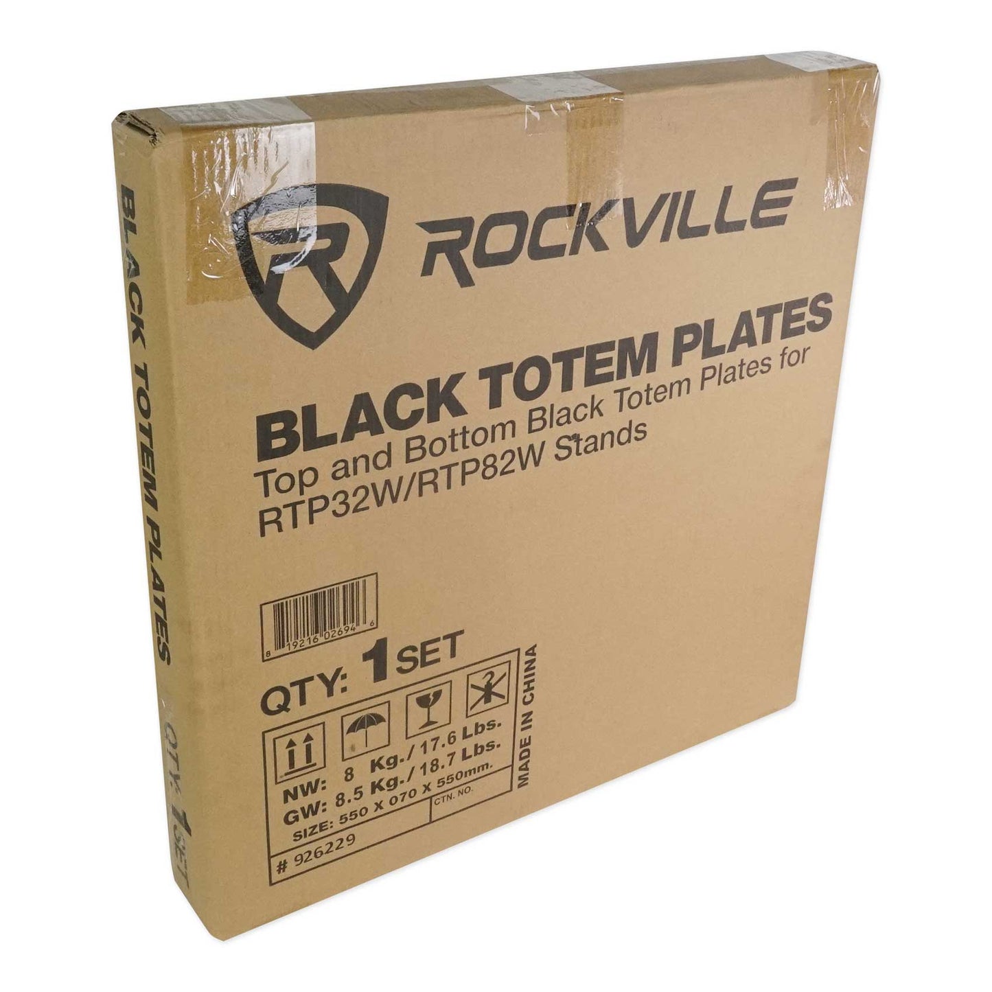RTP32W 2-Pack + Black Totem Plates Bundle