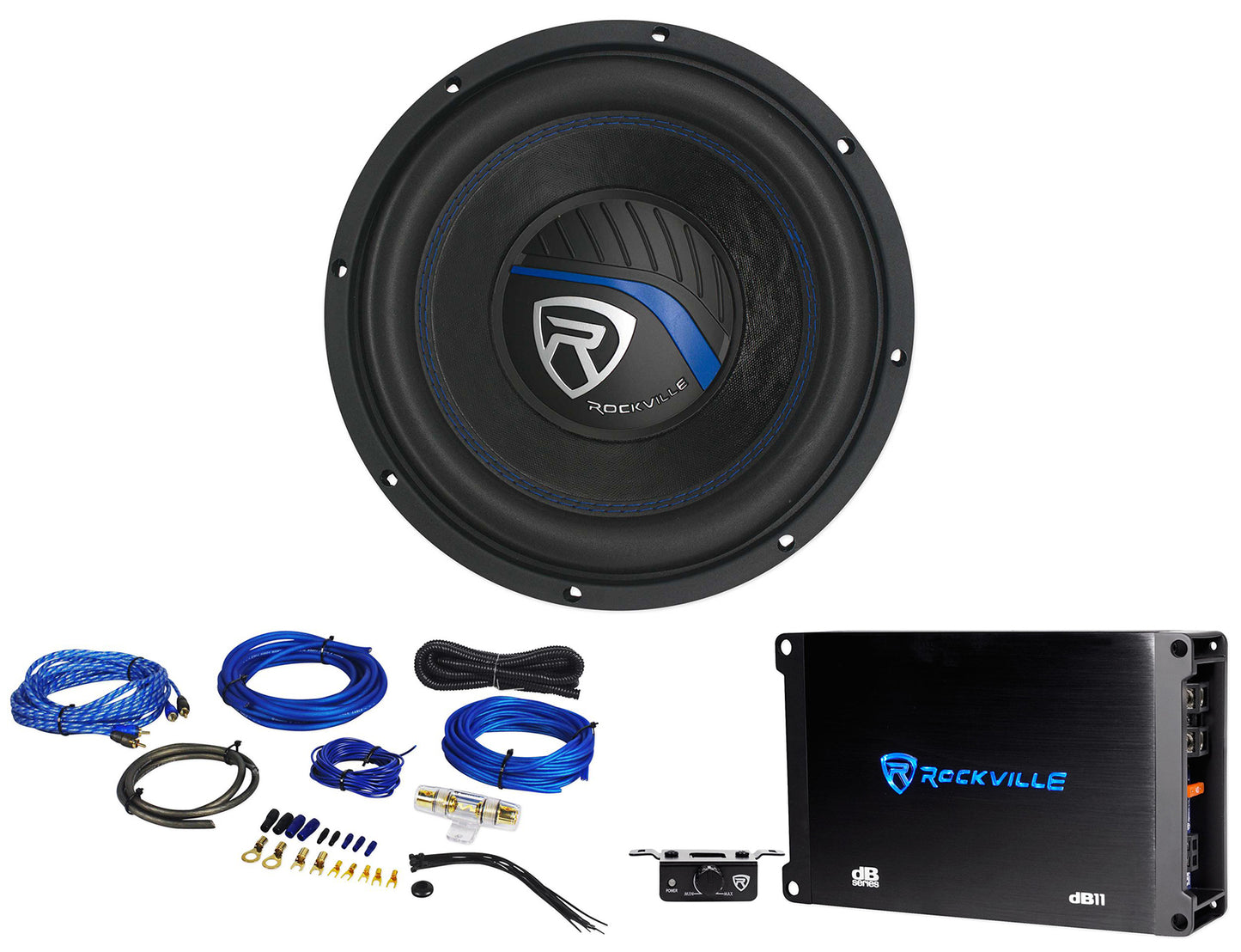 Rockville W10K5S2 + dB11 Bundle