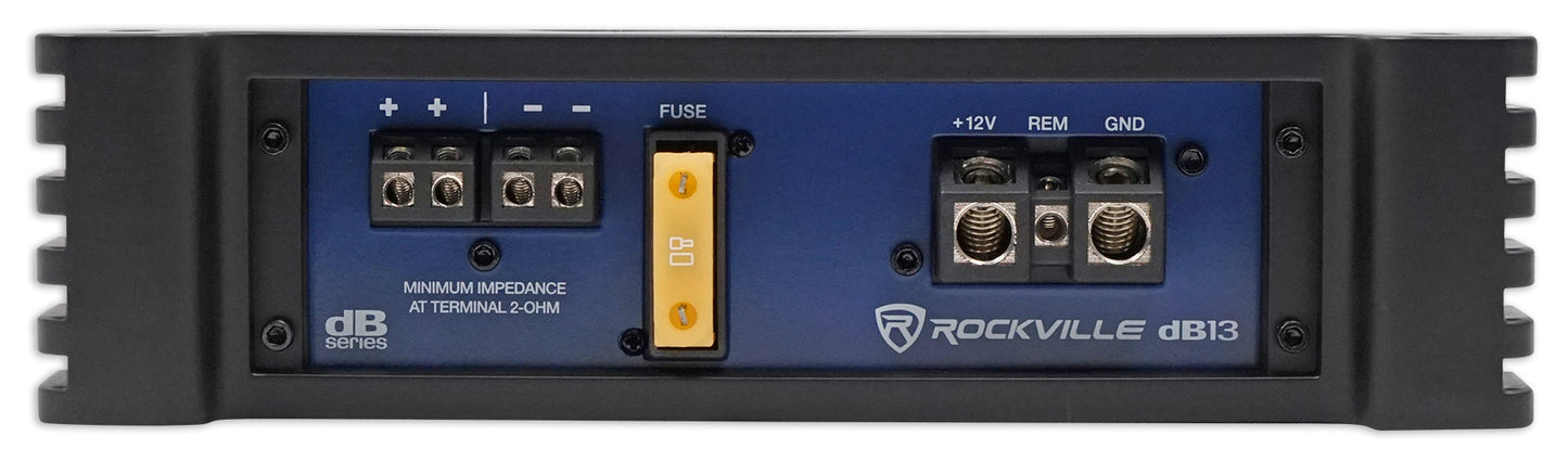 K5 W12K5S4 12" Subwoofer 2-Pack + dB13 Amplifier Bundle