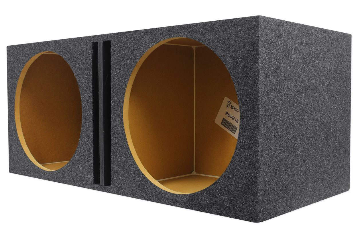 Rockville 15" Subwoofers 2-Pack + KRYPTON-M3 Mono Amplifier Bundle