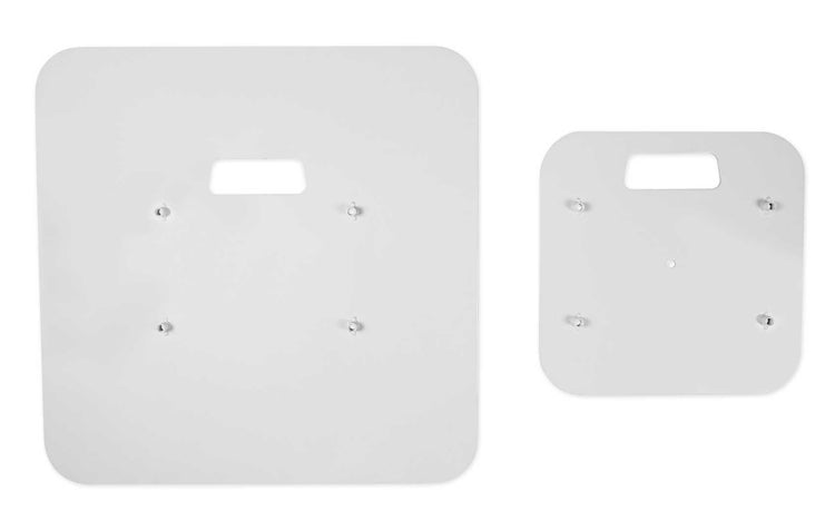 White Totem Plates