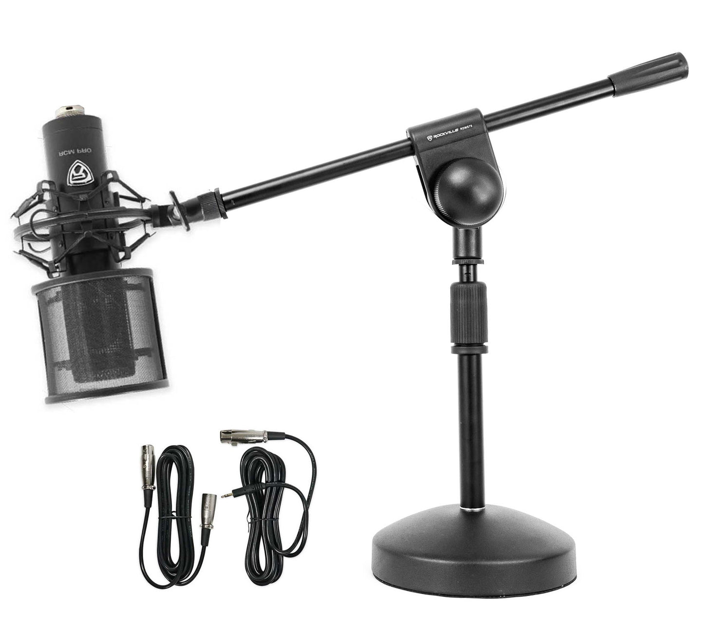 RCM PRO Microphone + RDMS70 Desktop Boom Stand Bundle