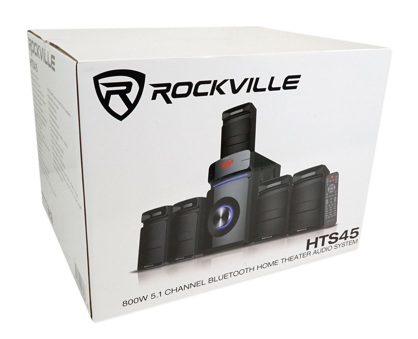 HTS45 5.1 Home Theater Karaoke System with 2 Microphones