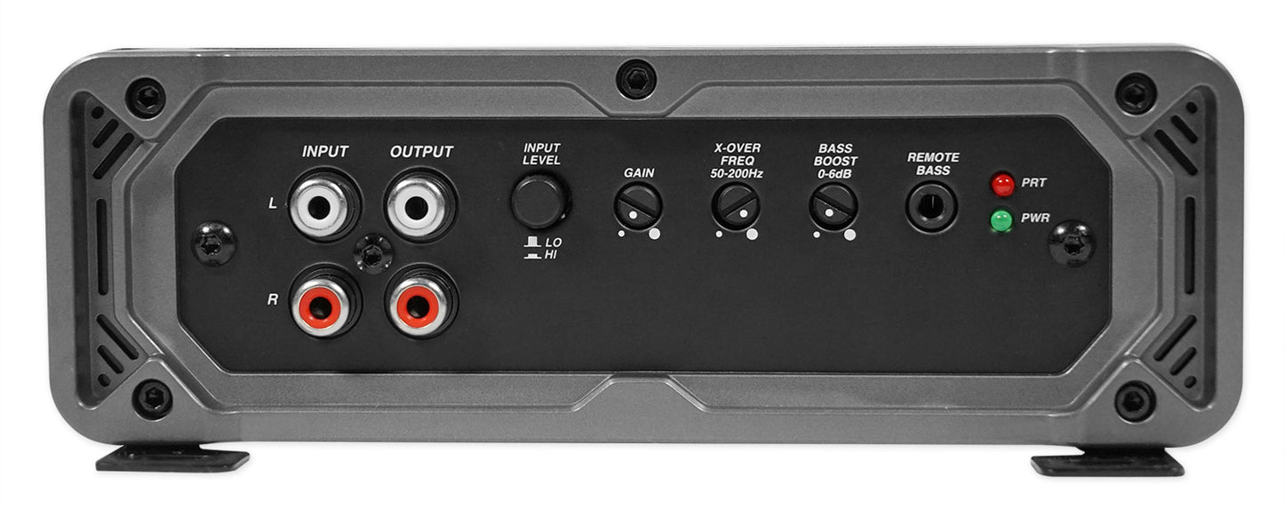 KICKER 46CXA18001T CXA1800.1 1800 Watt RMS Mono Car Audio Amplifier+Amp Kit