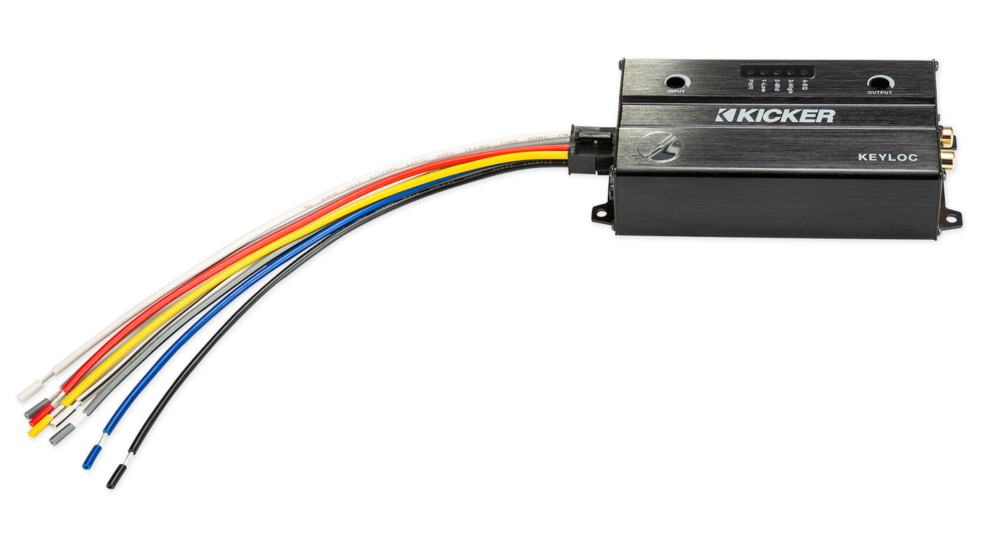 KICKER KEYLOC DSP Smart Powered Line-Out Converter 47KEYLOC+Bluetooth Speaker