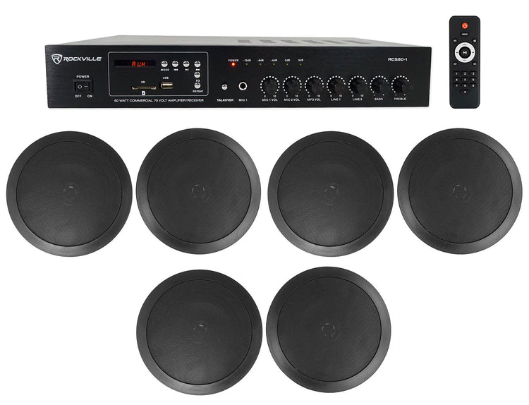 CC65T Black 6-Pack + RCS80-1 Bundle