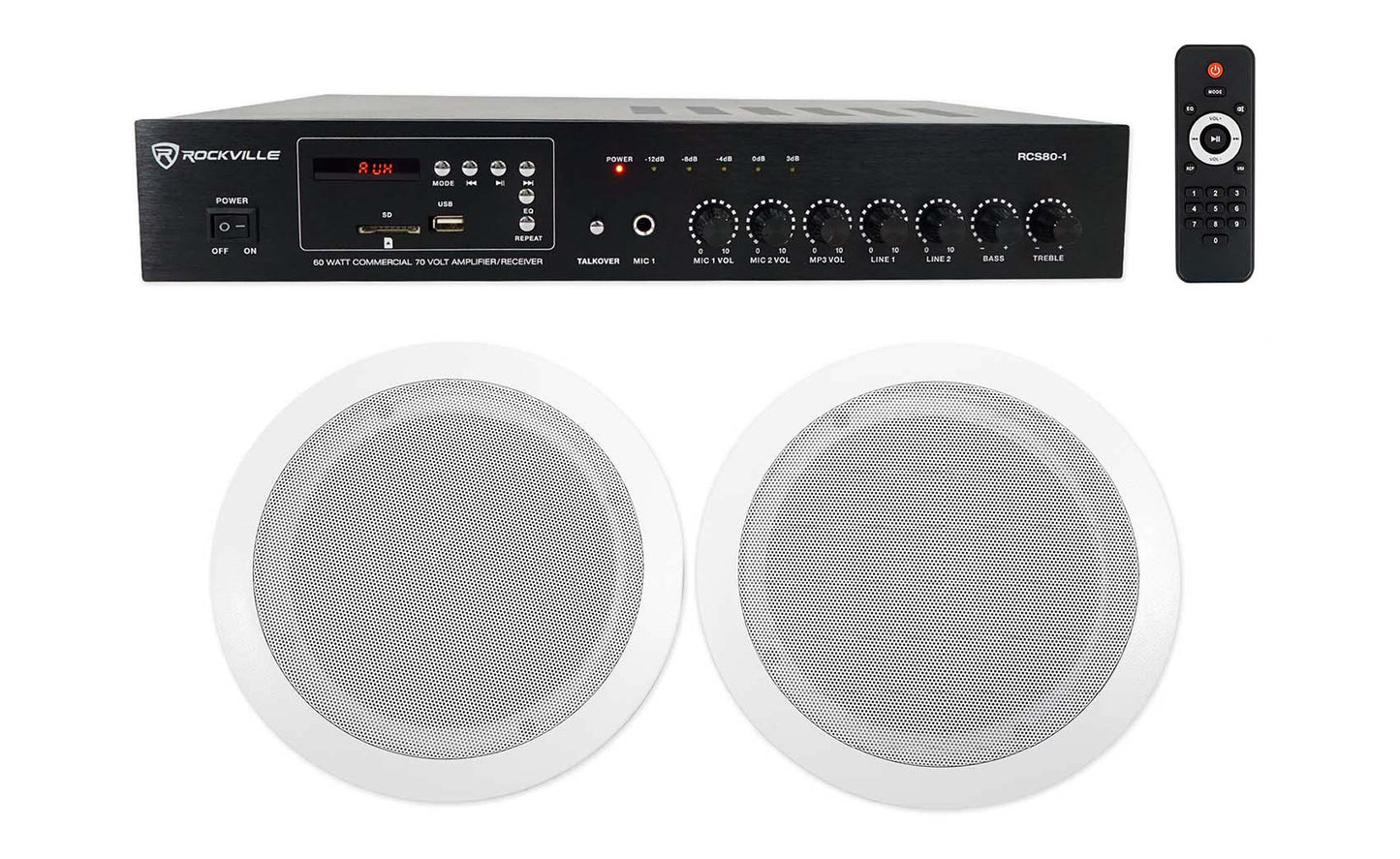 CC65T White + RCS80-1 Bundle