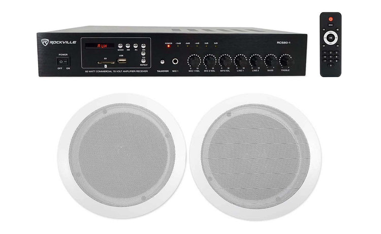 CC65T White + RCS80-1 Bundle