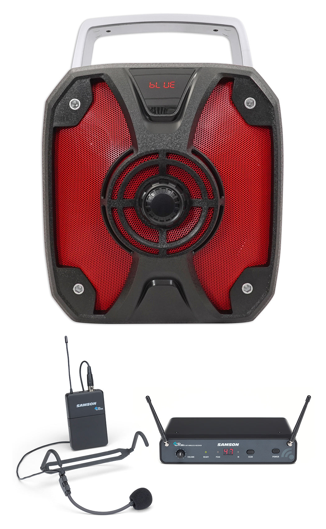 ROCKBOX + Wireless Headset Mic System Bundle