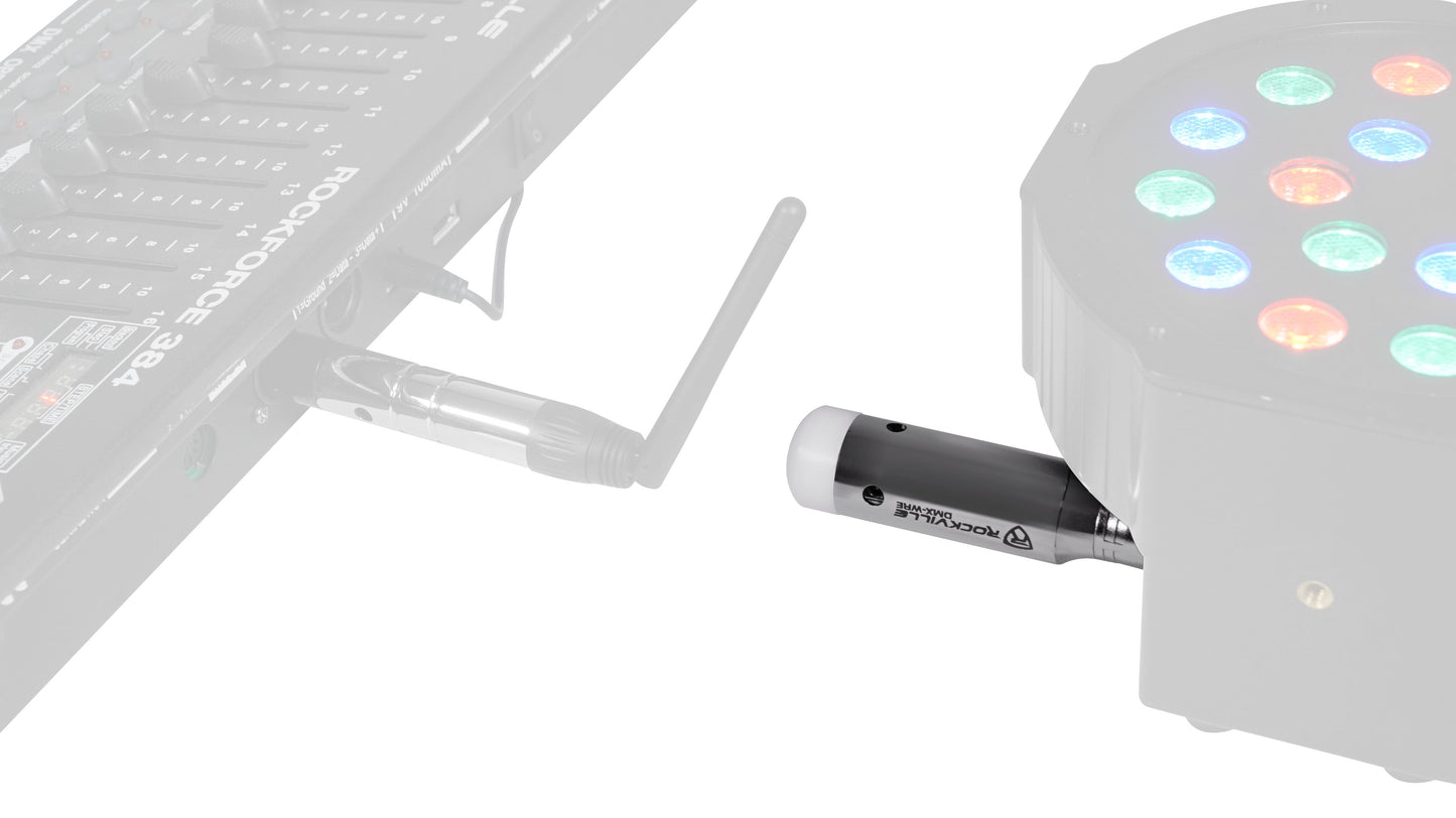 ROCKFORCE 384 + DMX-WTR + DMX-WRE Bundle