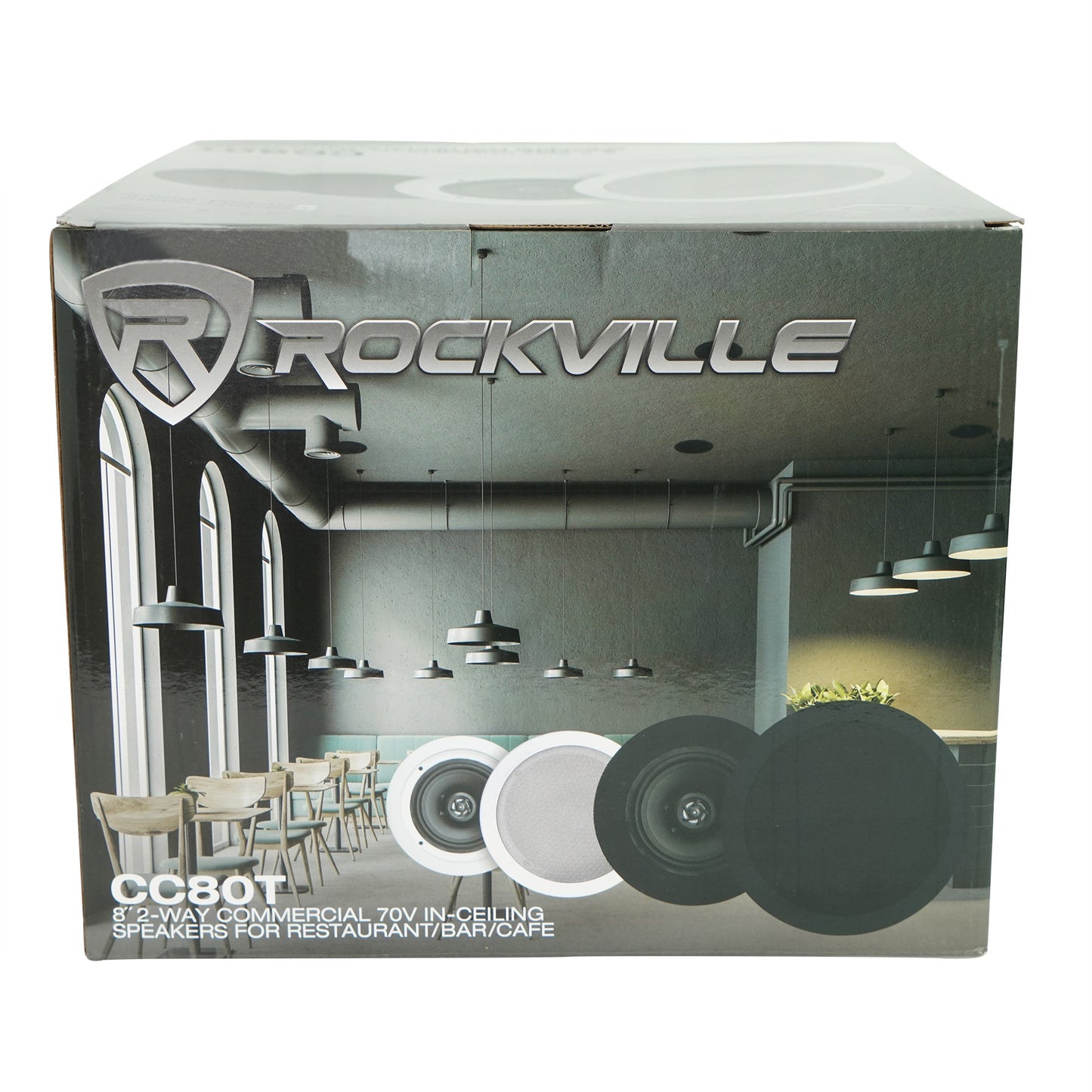 ROCK MATRIX 4 + CC80T White 24-Pack Bundle