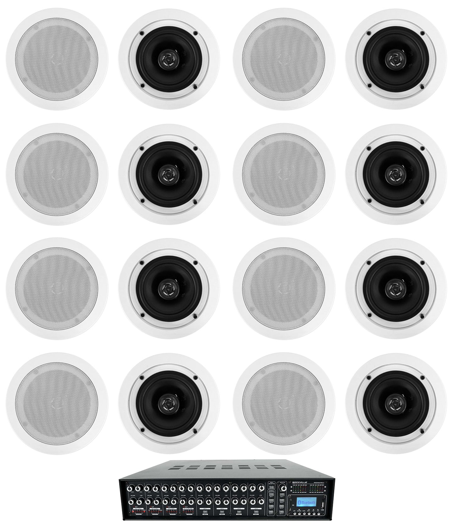 ROCK MATRIX 4 + CC525T White 16-Pack Bundle