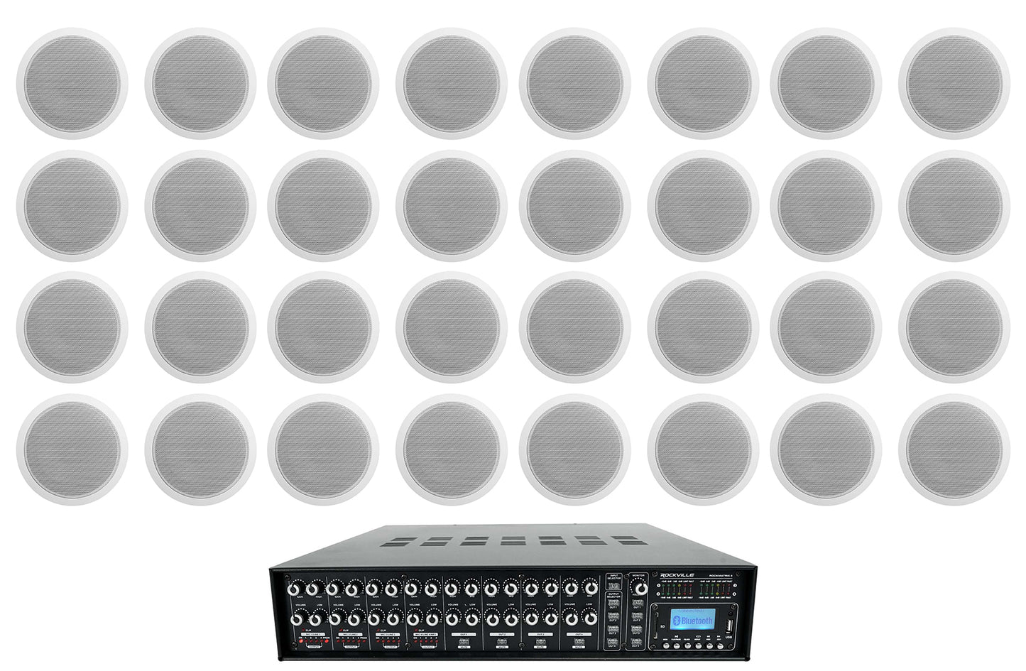 ROCK MATRIX 4 + CCL6T White 32-Pack Bundle