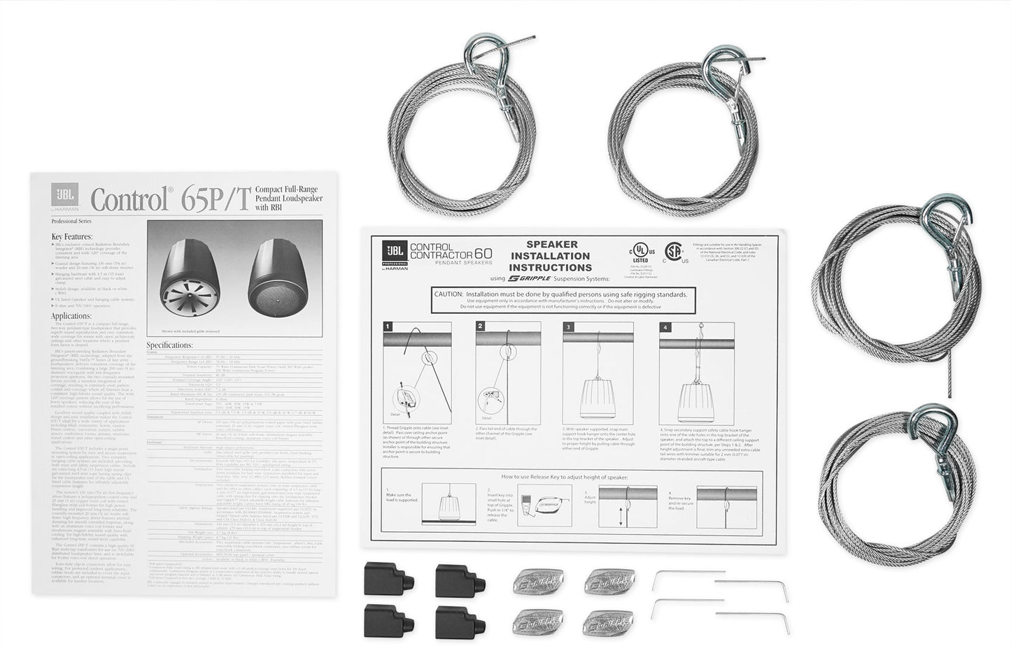 ROCK MATRIX 4 + Control 65 P/T Black 6-Pack Bundle