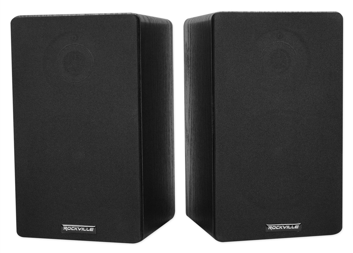 RockShelf 58B Black 2-Pack + RHT8B Desktop Stands Bundle