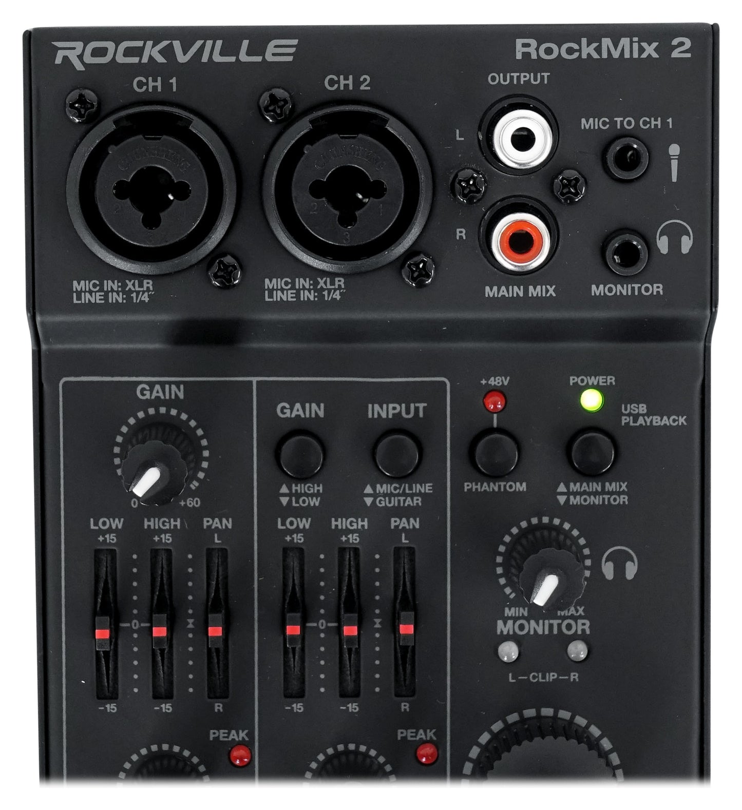 Two‑Person Podcast Kit + RockMix 2 Mixer Bundle
