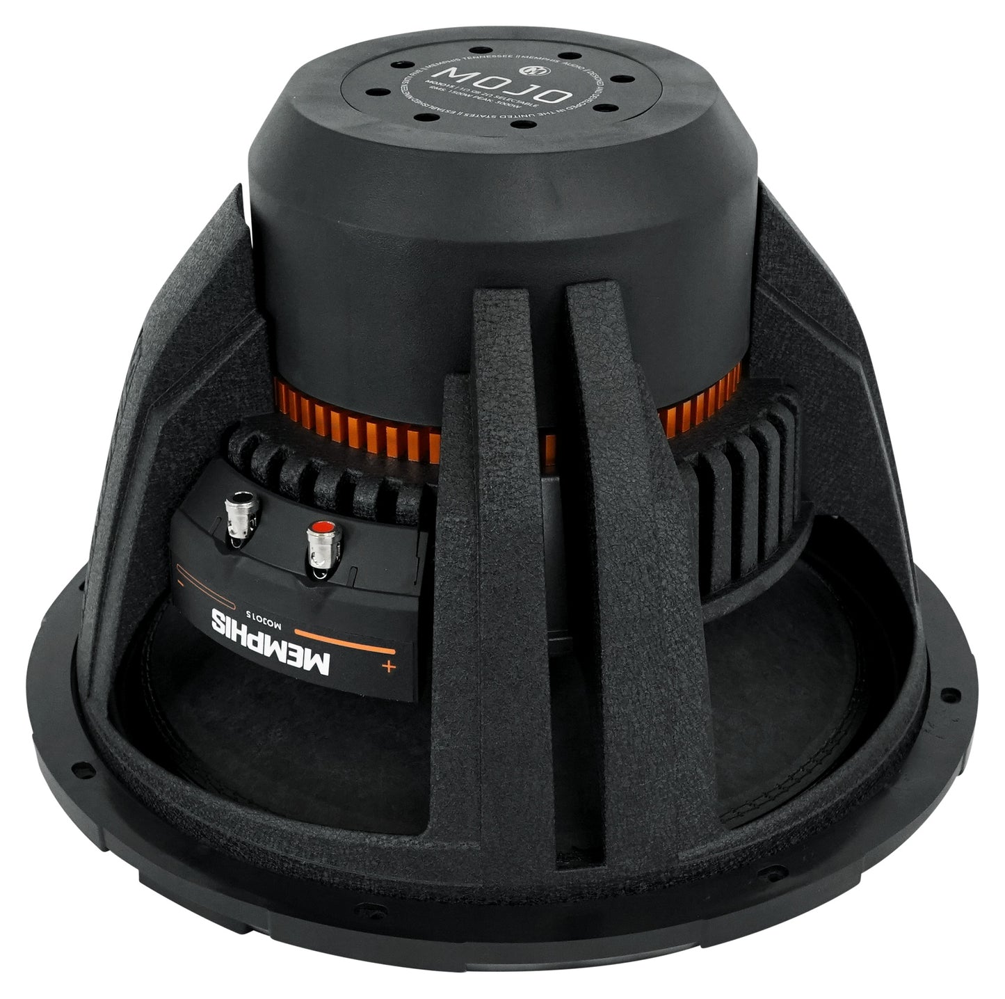 Memphis Audio MOJO 1512 15" 3000w Competition Subwoofer+Sealed Sub Box Enclosure