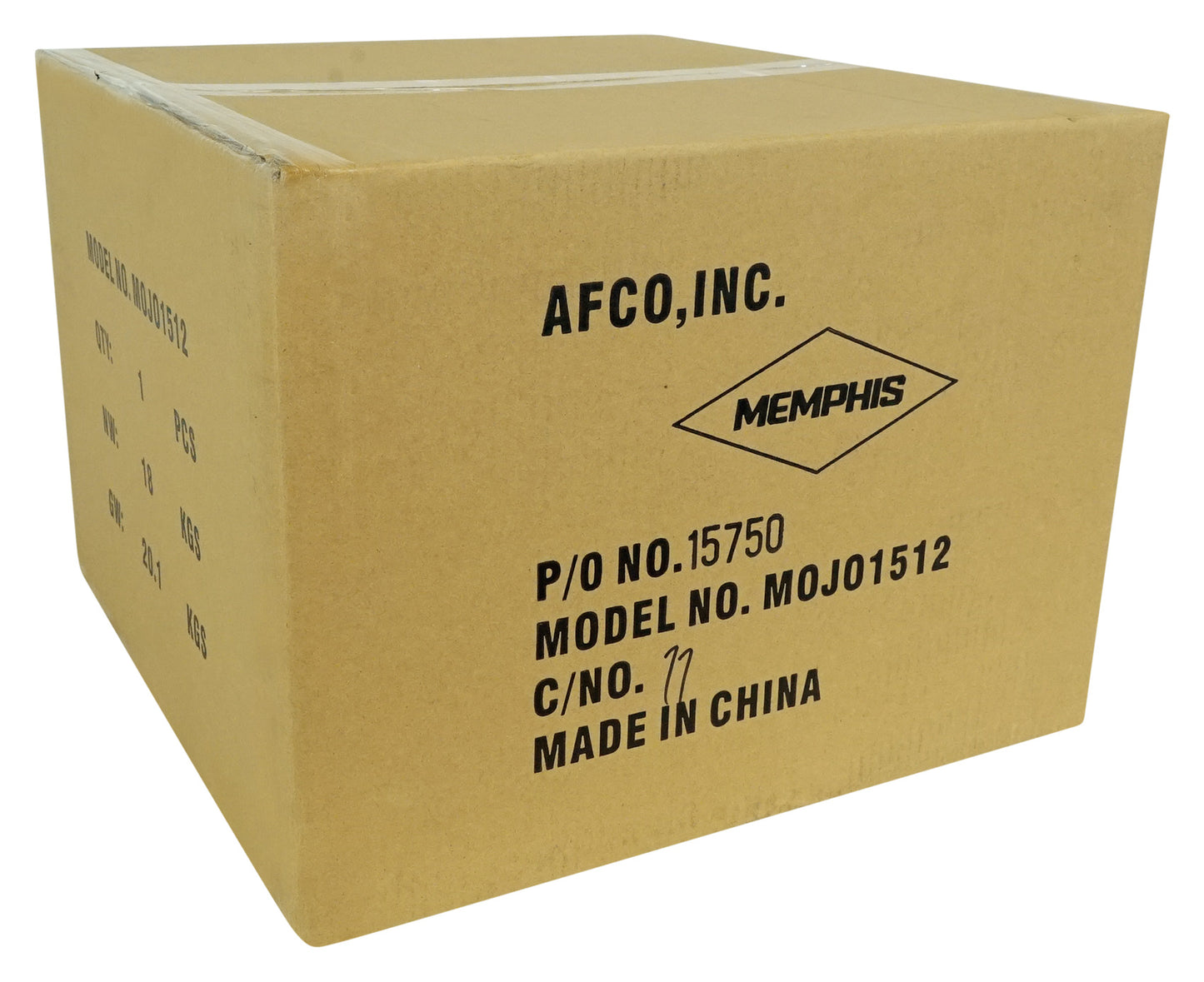 Memphis Audio MOJO 1512 15" 3000w Competition Subwoofer+Vented Sub Box Enclosure