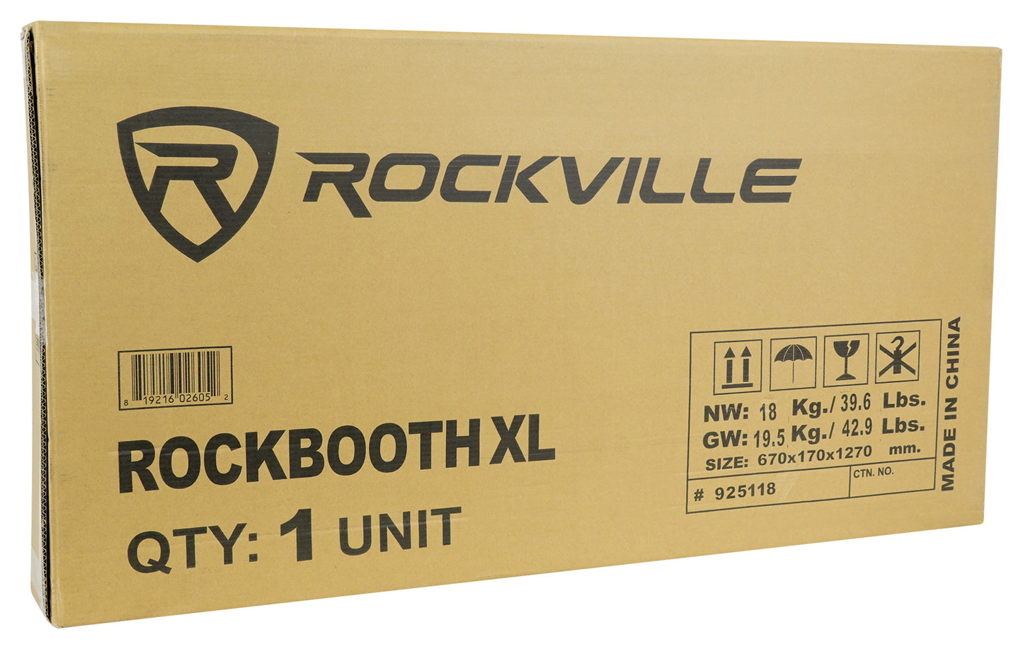 ROCKBOOTH XL + BATTERY PAR 50 White 2-Pack Bundle