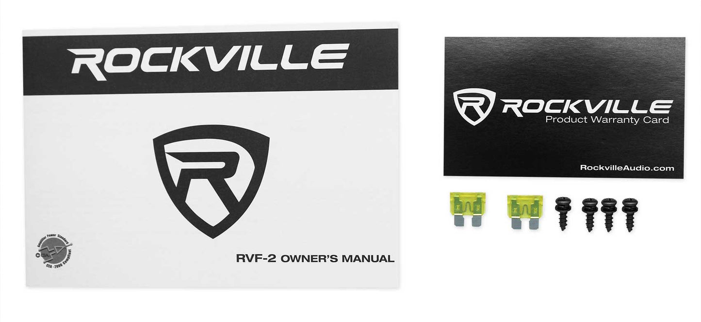 RVF-2 Amplifier + RWK42 4-Channel Kit Bundle