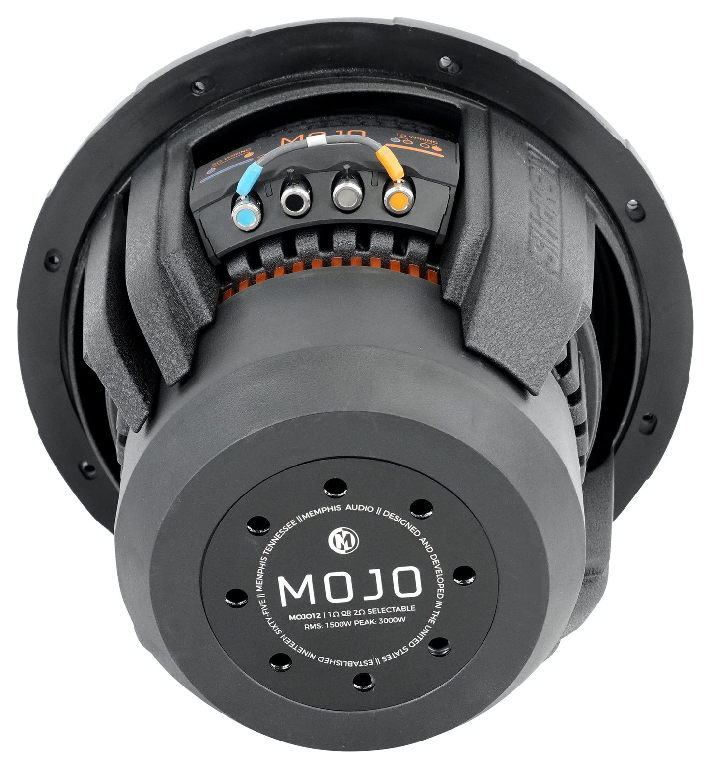 Memphis Audio MOJO 1212 12" 3000w Competition Subwoofer+Vented Sub Box Enclosure