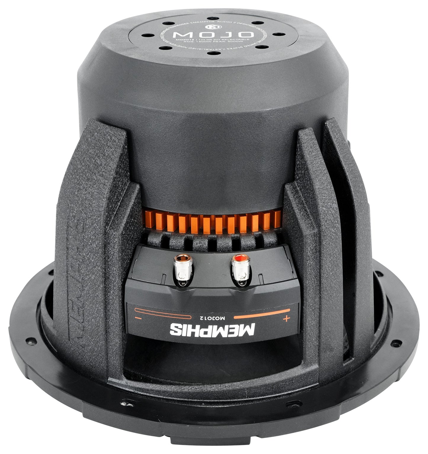 Memphis Audio MOJO 1212 12" 3000w Competition Subwoofer+Vented Sub Box Enclosure