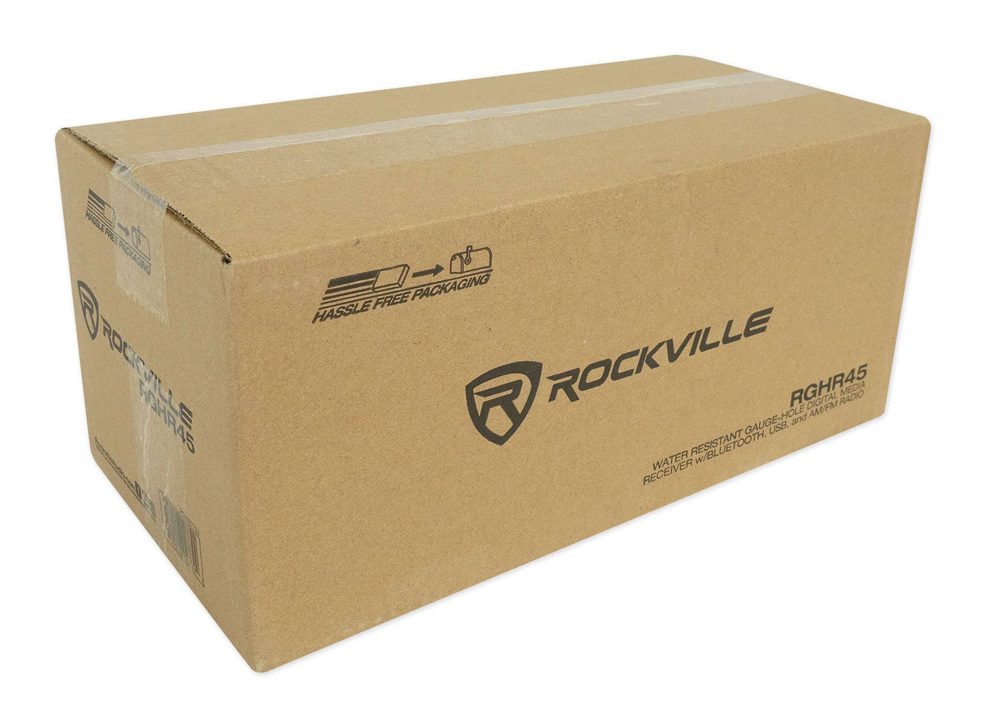 WET75.4 4-Channel Amp + 4-Zone Marine Receiver Bundle