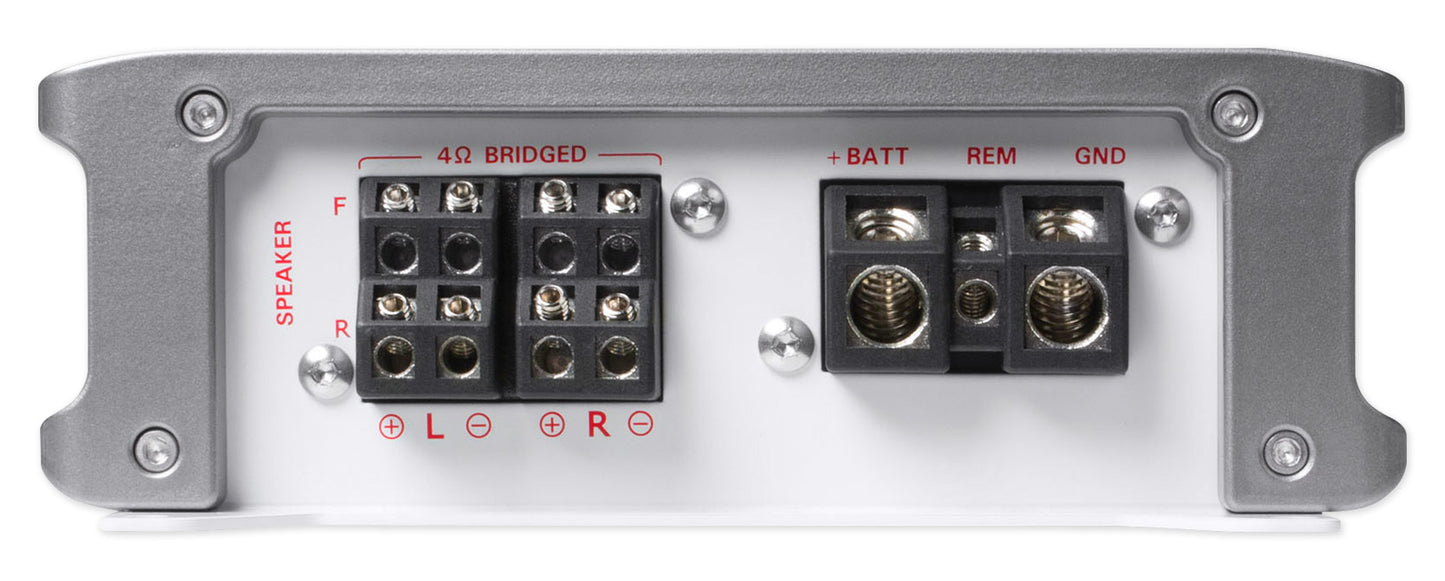 WET75.4 4-Channel Amp + 4-Zone Marine Receiver Bundle