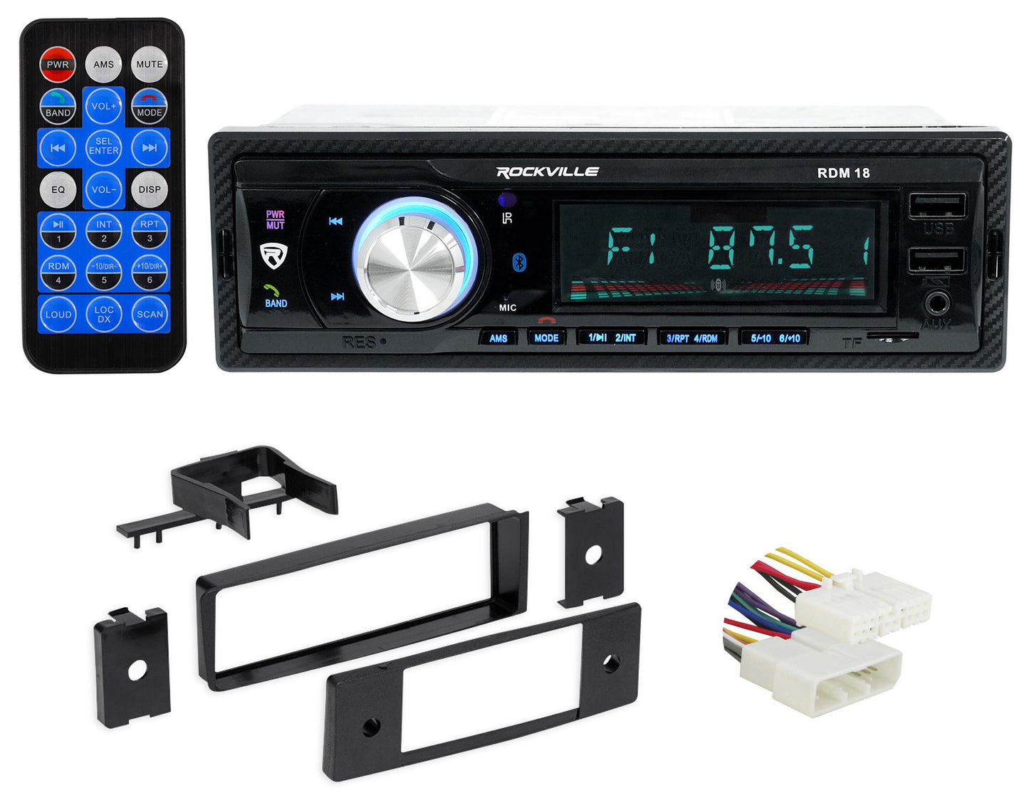 RDM18 Digital Media Receiver + Civic Install Kit Bundle