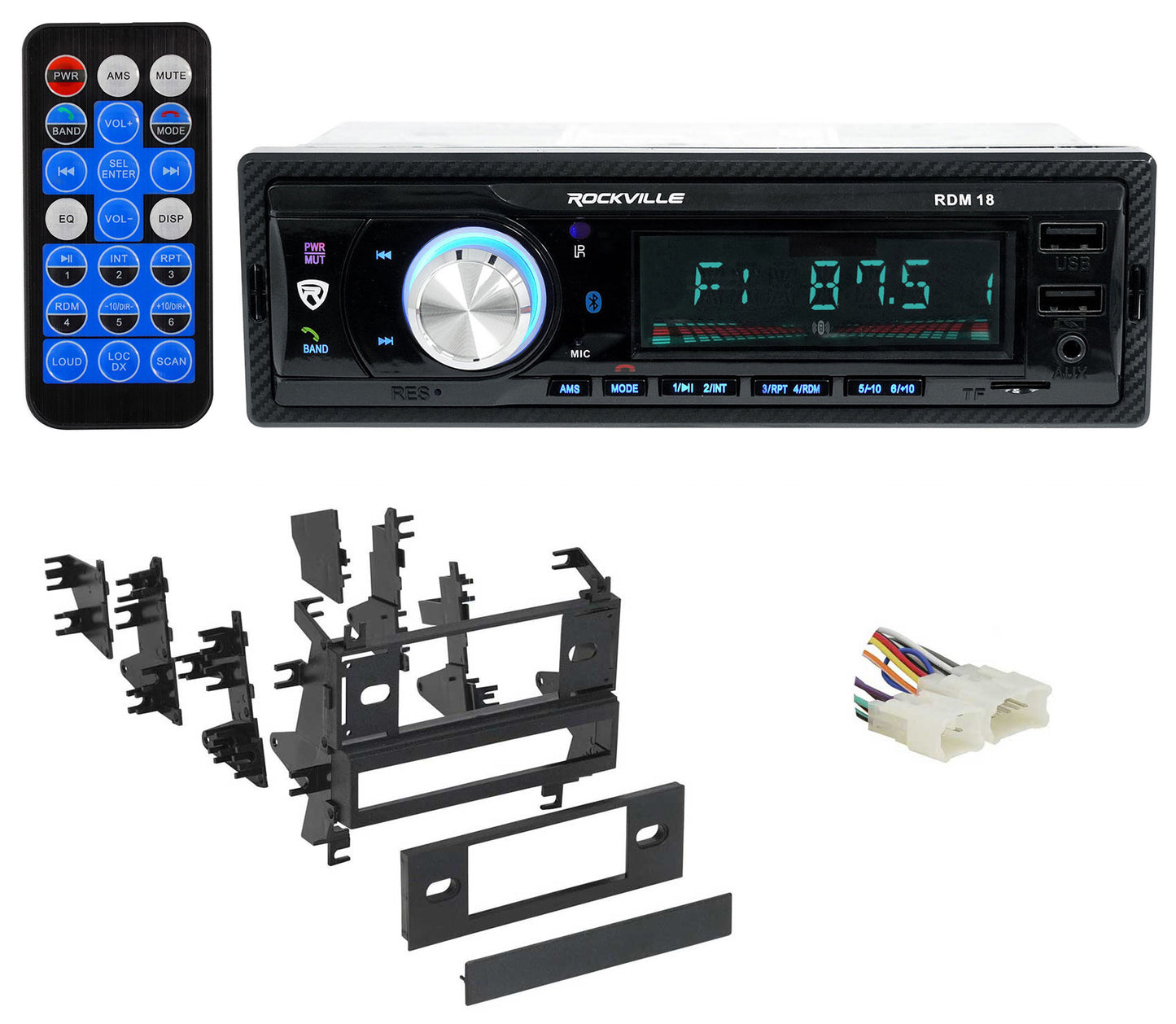 RDM18 Digital Media Receiver + Toyota Install Kit Bundle