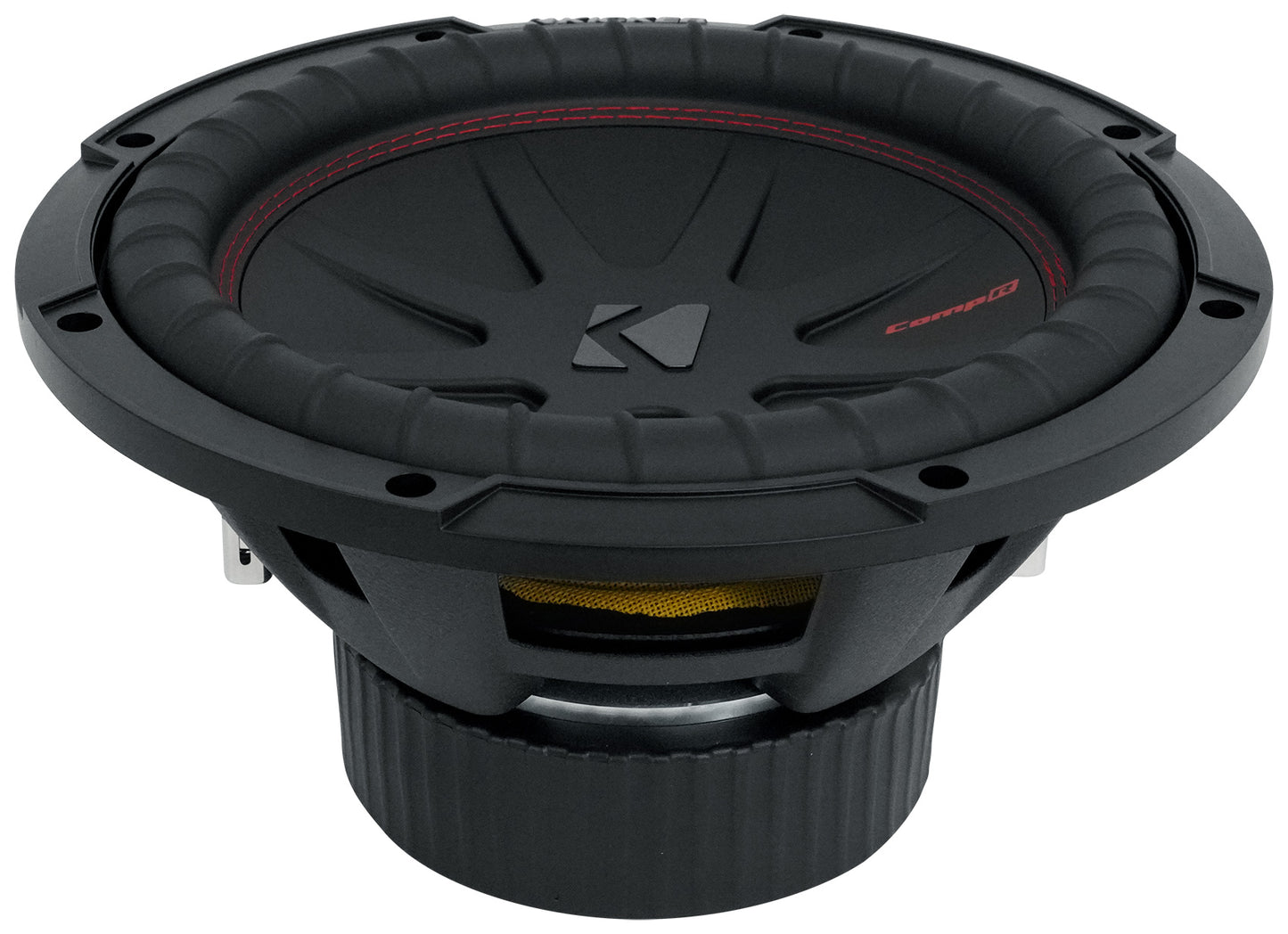 Kicker 48CWR104 COMPR10 10" 800 Watt Car Subwoofer+Sealed Sub Box Enclosure
