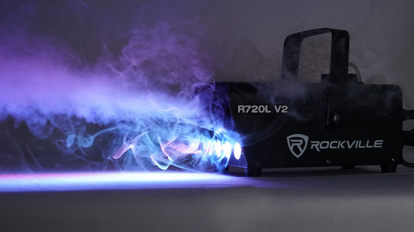 R720L LED Fog Machine + BAG1200 Waterproof Travel Bag Bundle